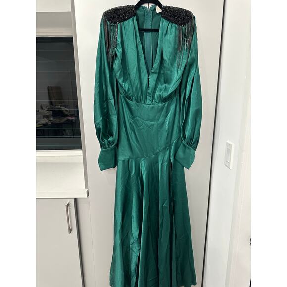 Bronx and Banco Silk Evening Gown – Size S (Worn Once) - Picture 7 of 12